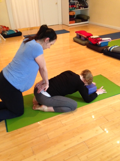 Prenatal Yoga Center Partner Work Works