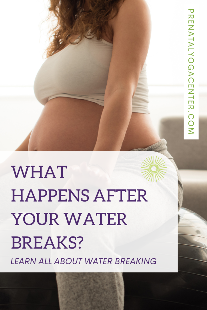 alt="what happens after your water breaks?"